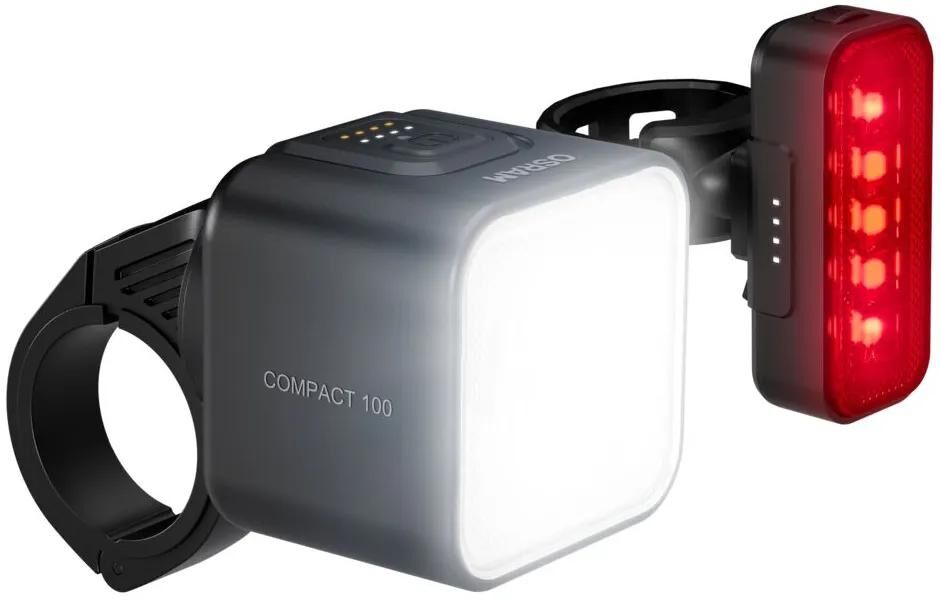 Osram Lichtset LEDs Bike Compact 100 wiederaufladbare Scheinwerfer LEDsBike Compact 100