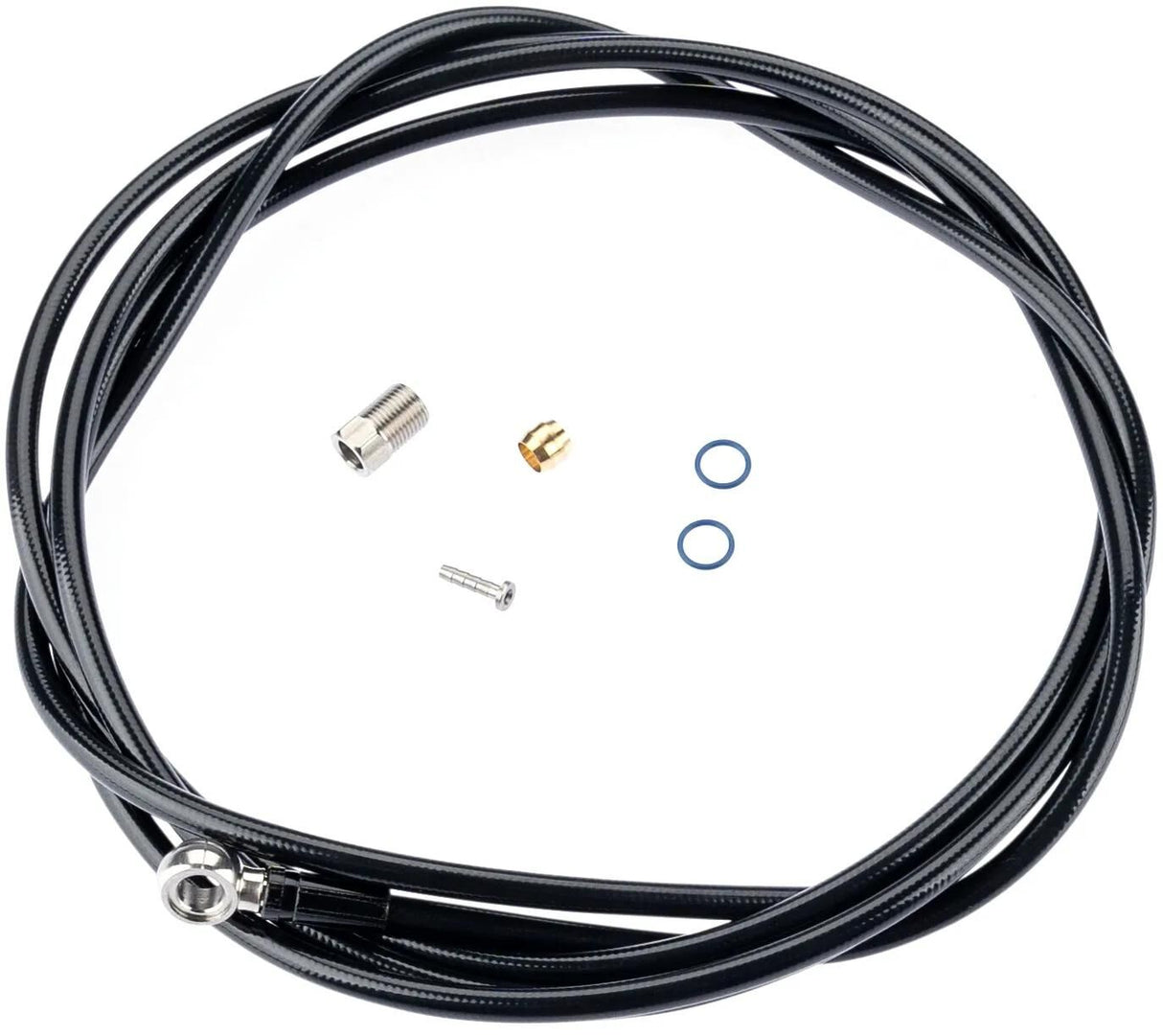 Contec Scheibenbremsleitungssatz Scheibenstopp Shimano Komplettes CT-Bremsleitungsset Scheibenstopp Shimano mit Banjo