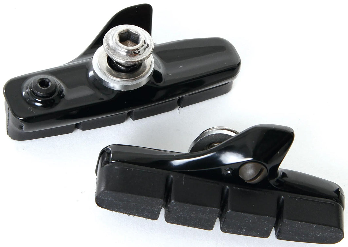 Shimano-Cartridge-Bremsbeläge mit Unterlegscheibe. Paarwagen.