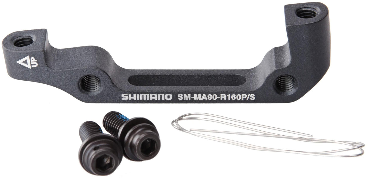 Shimano Bremsbelaghalter Adapterscheibe br.Adapter Shim. PM ist 160 mm hinten