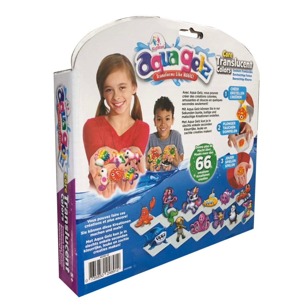 Aqua Gelz Translucent Colors Nachfüllset 8-teilig