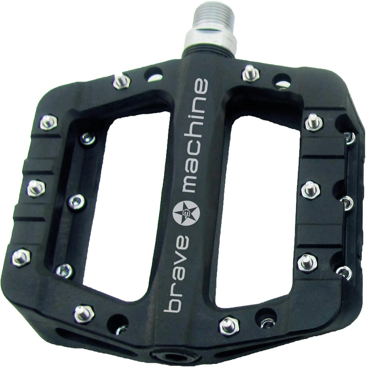 Brave Plattformpedal Dirt Light Plattformpedal Dirt Light Schwarz
