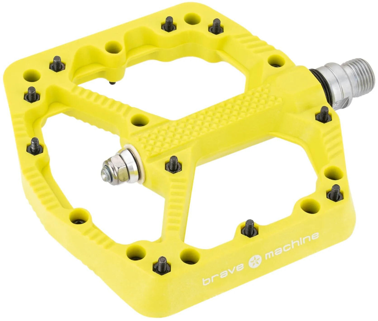 Brave Plattformpedal Freeride 1 Plat.pedal Freeride 1 Limettengrün