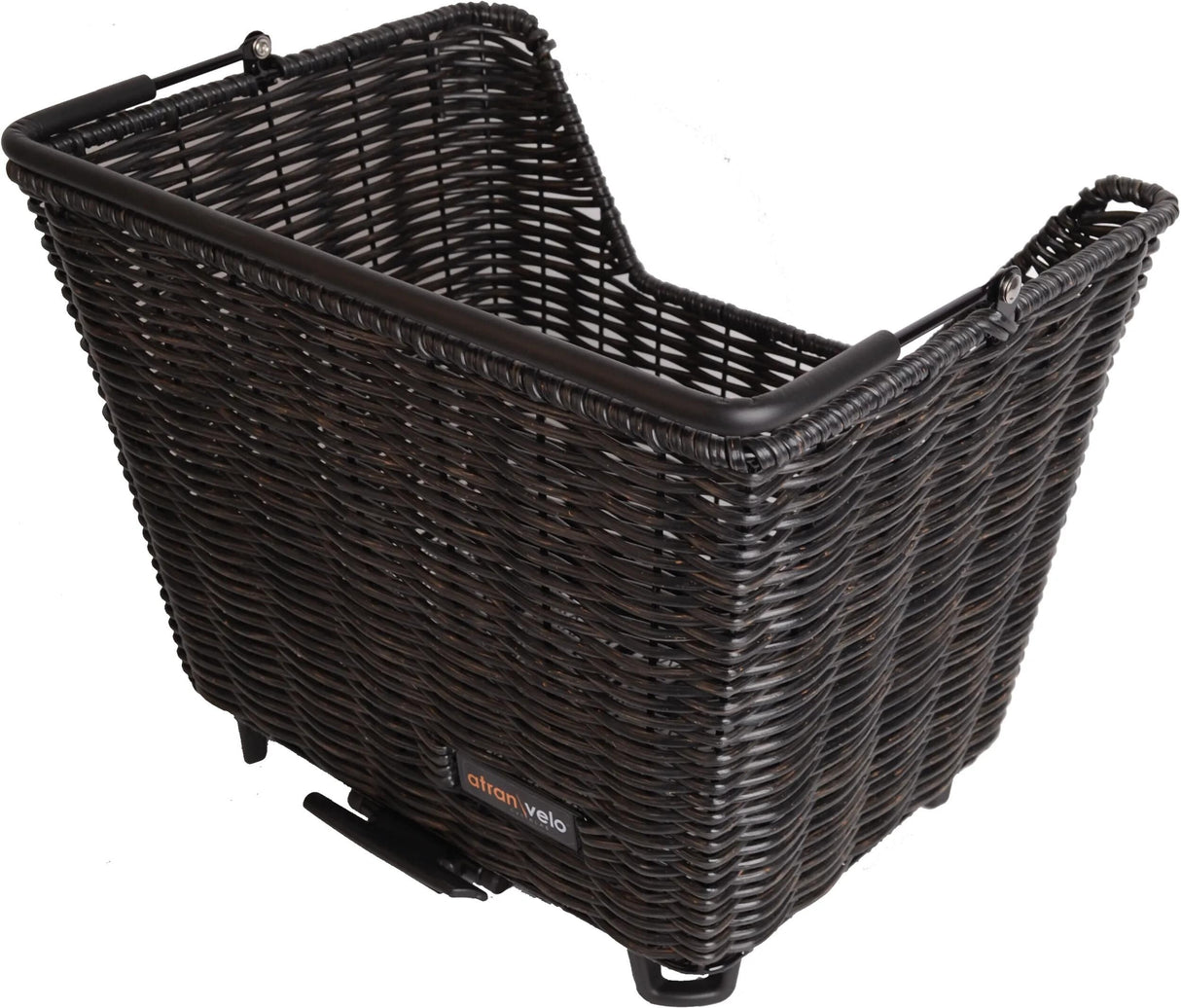 Atranvelo Fahrradkorb, Picknick-AVS-Heckkorb, Picknick-AVS, schwarz