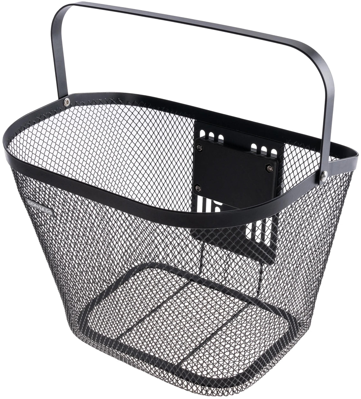 Contec Fahrradkorb, vorne Cappu KF CT VR-Korb Cappu KF Ste 35x26x25 cm schwarz