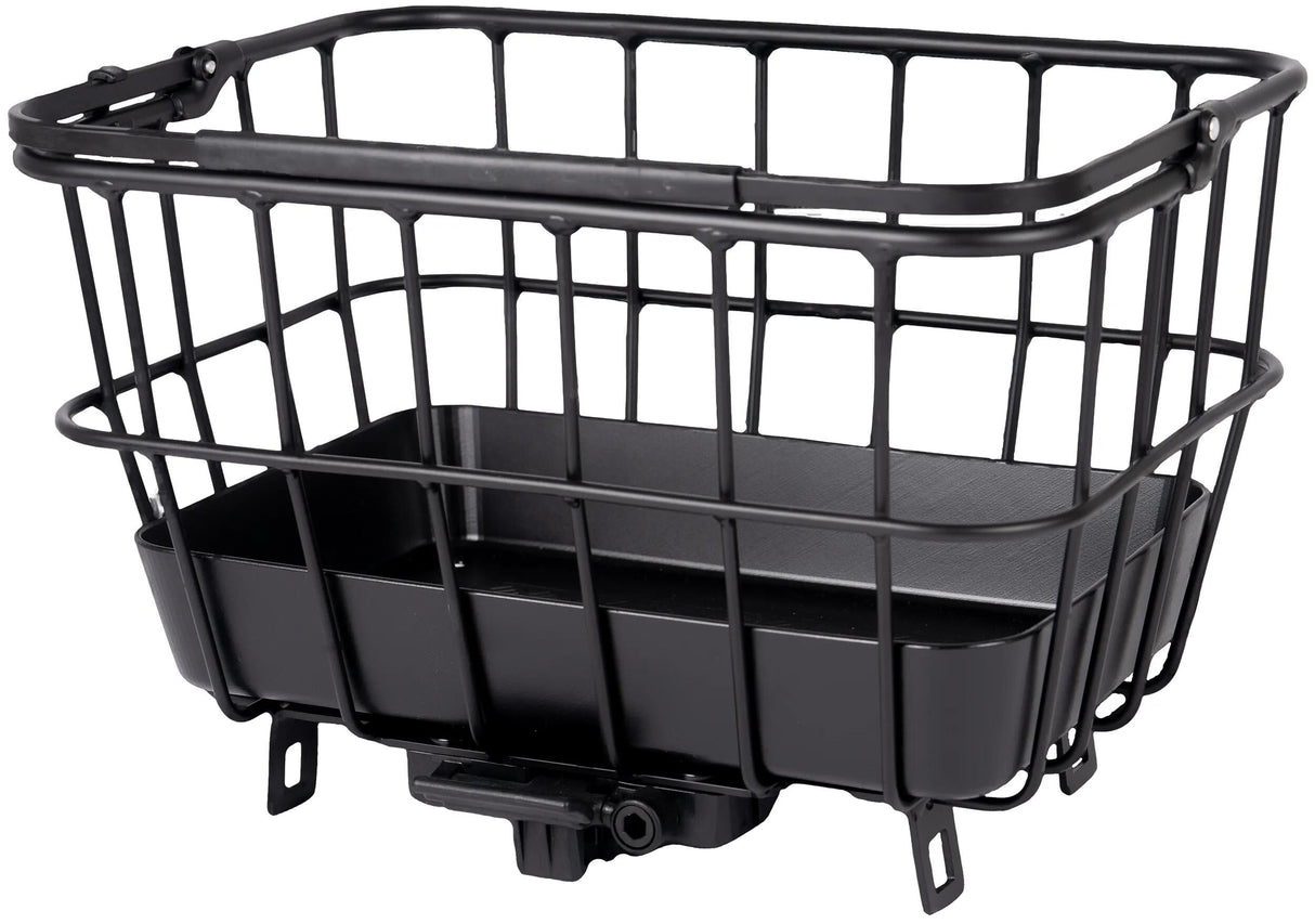 Atranvelo Vorderkorb Lebensmittelgeschäft m fr. Hintere Korbtasche at.velo Grocery M schwarz