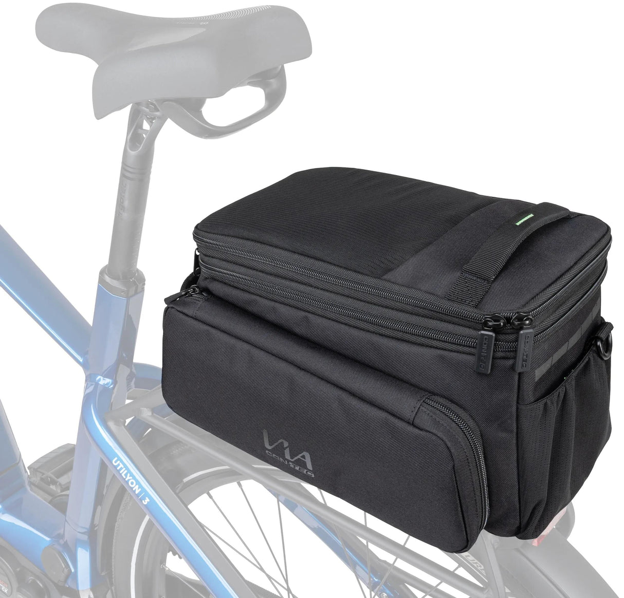 Contec Via Explorer Gepäckträgertasche CT Gepäckträgertasche Via Explorer Mik 2.0 Schw