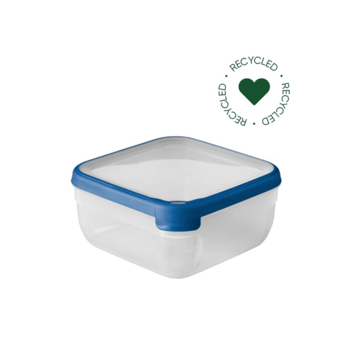 Curver Grand Chef Frischhaltebehälter quadratisch 2,5l transparent dunkelblau