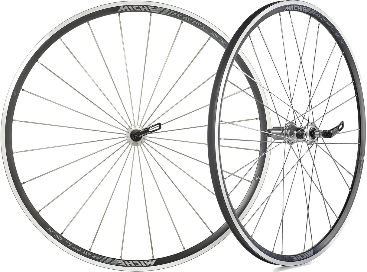 Miche Wielset Reflex XL Silber Velgrem Clincher Shima Pass
