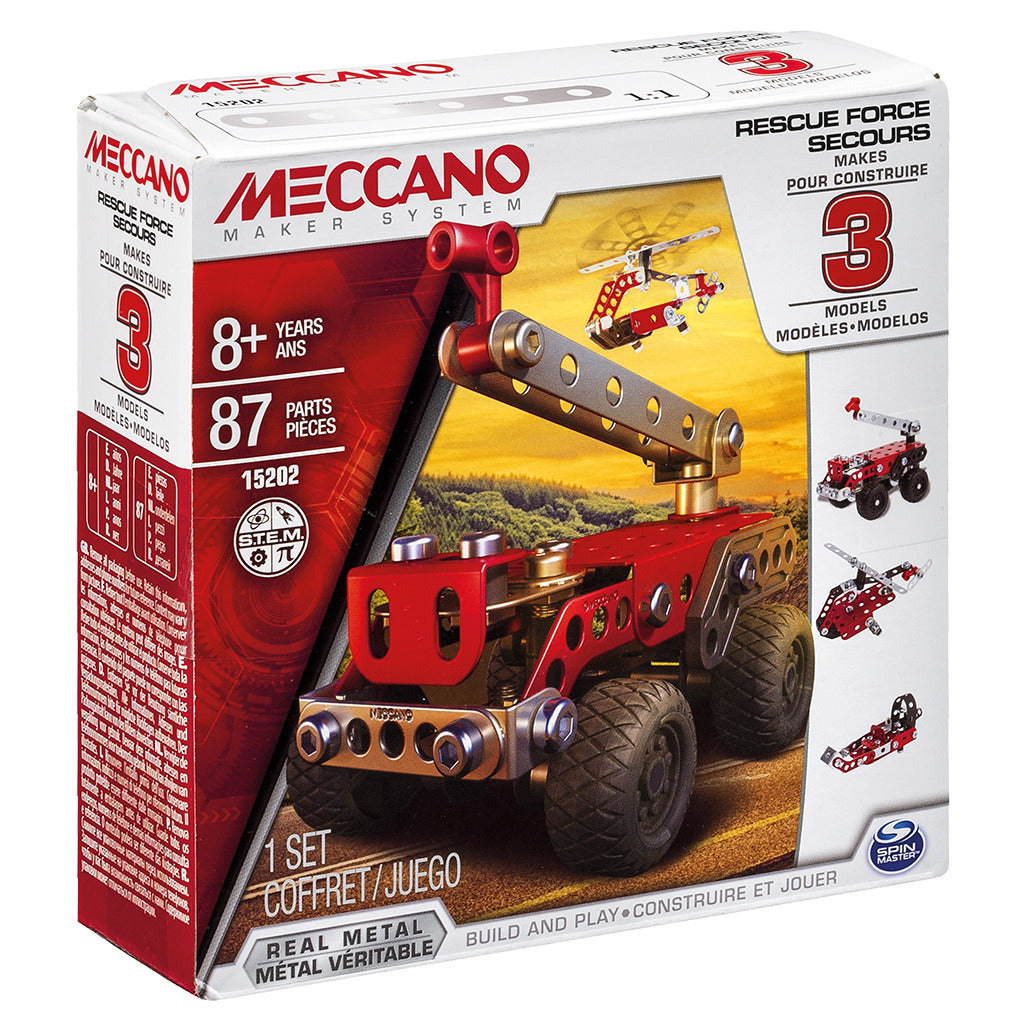 Meccano Meccano Multi Feuerwehrauto 3in1
