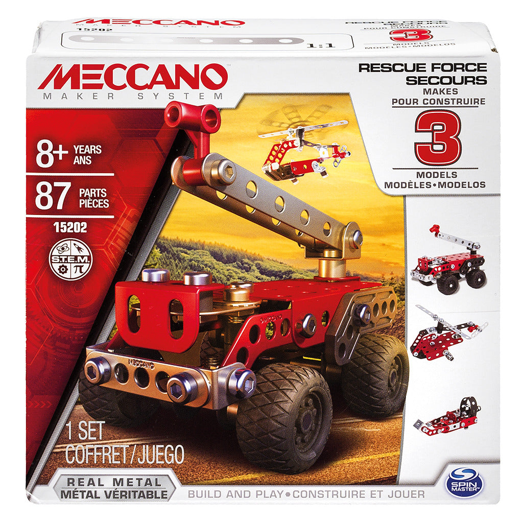 Meccano Meccano Multi Feuerwehrauto 3in1