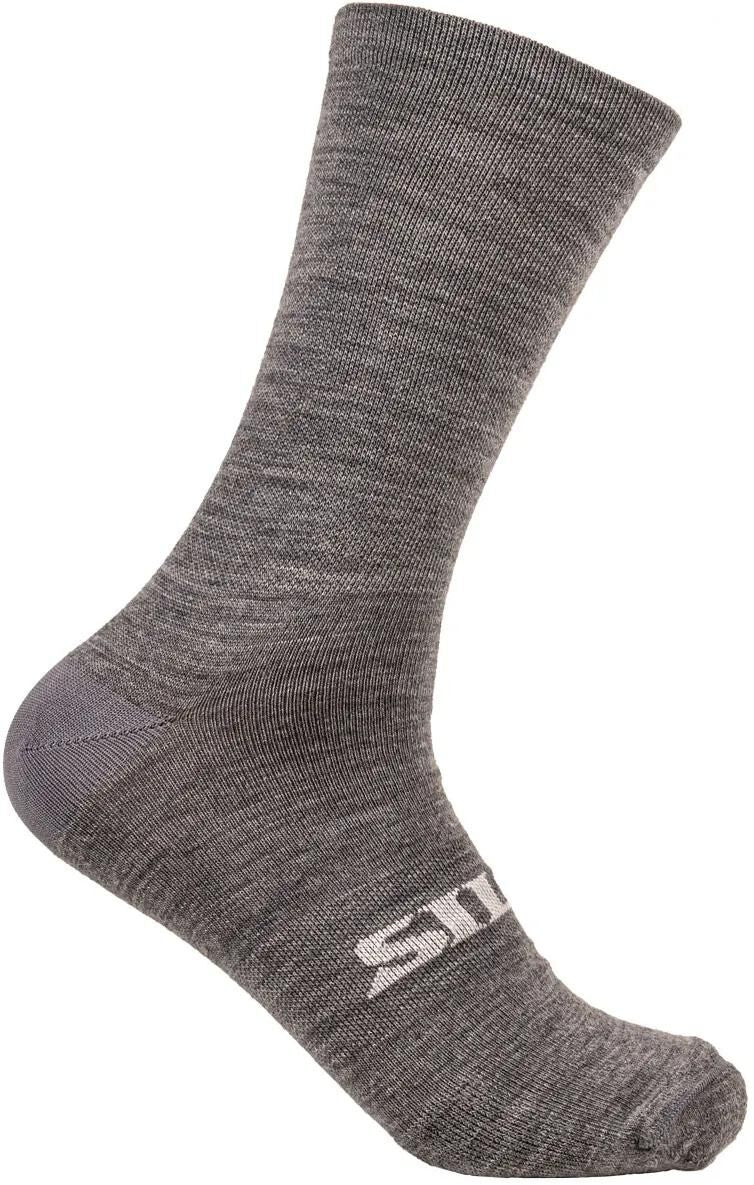 Silca Socken Schotterwolle Socke Socke Schotterwolle Größe L grau
