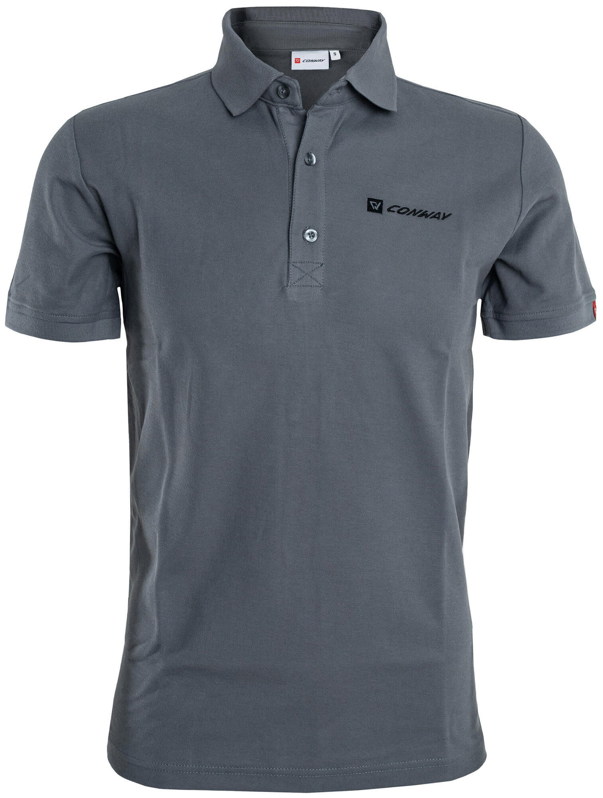 Conway Herren Poloshirt Poloshirt Größe L grau