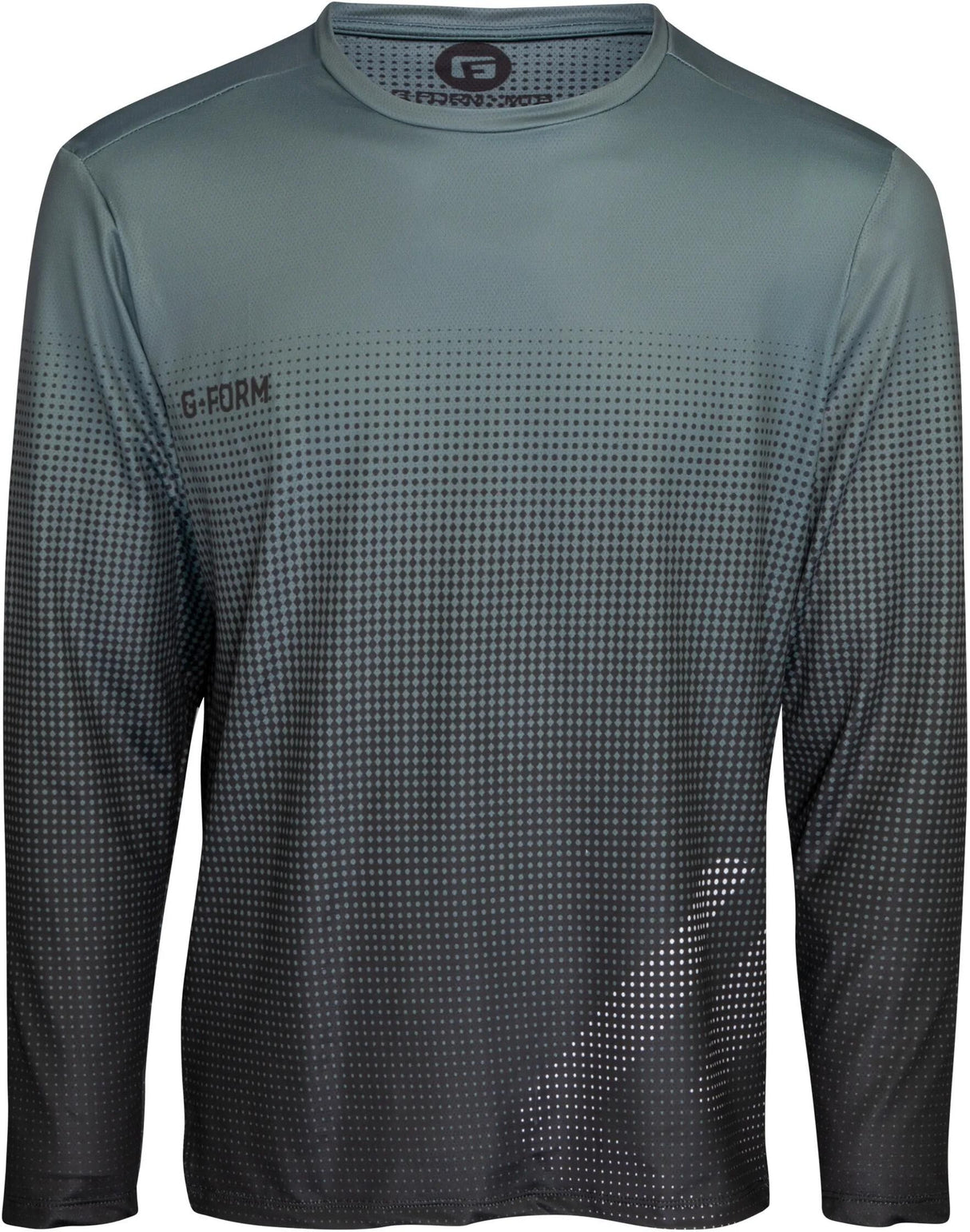 G-Form Longshirt Fade Jersey Herren Langarmshirt Fade Jer.Herrengröße M