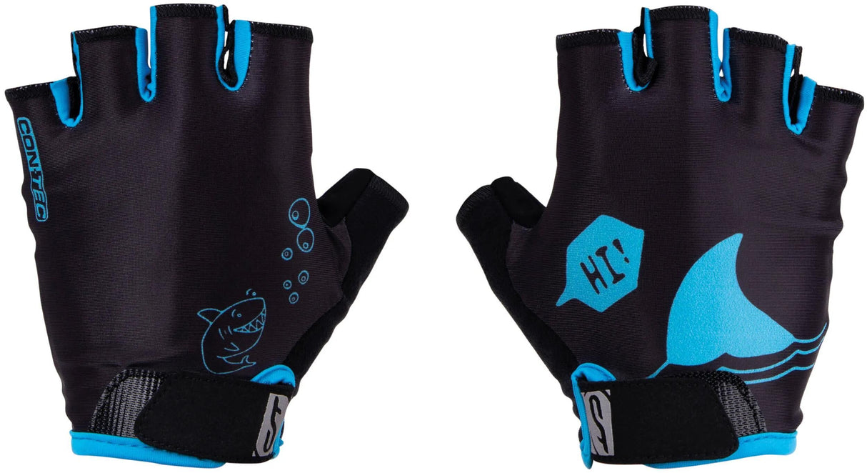 Contec Kinderhandschuh Sharky CT Handschuh Sharky Schwarz Blau - M