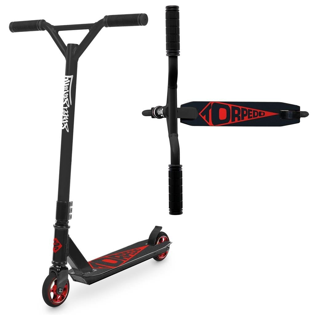 Streetsurfing Streetsurfing Torpedo Aluminiumroller schwarz rot