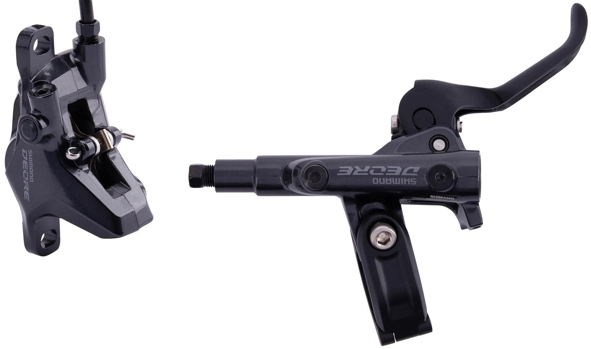 Shimano Scheibenbremse Deore BR-M6100 und BL-M6100. Scheibenbremsscheibe.Deore hinten 1700mm mit Belägen G04S