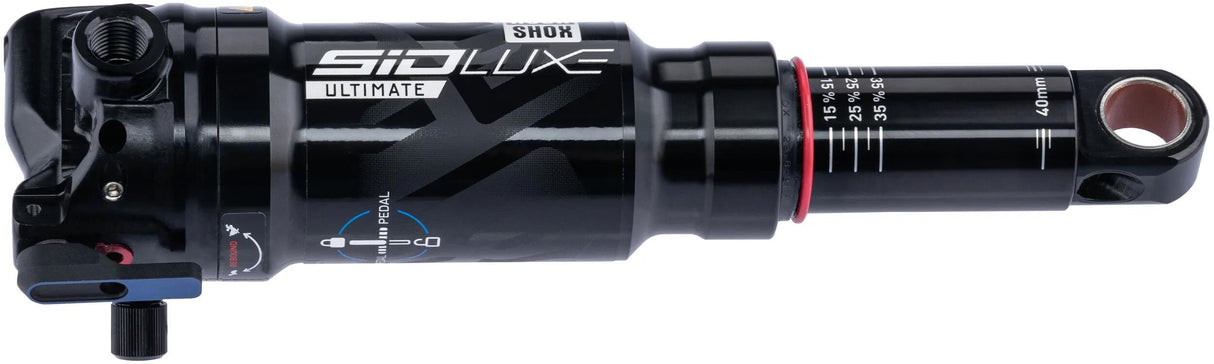 Rockshox Stoßdämpfer Sidluxe Ultimate 3P Hinterradstoßdämpfer RS Sidluxe Ultimativer. 3p 165 x 40mm