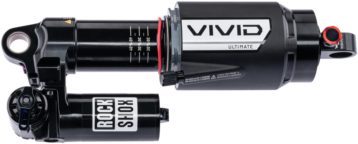RockShox Stoßdämpfer Vivid Ultimate RC2T Hinterradstoßdämpfer RS Vivid Ult. rc2t 210x55mm