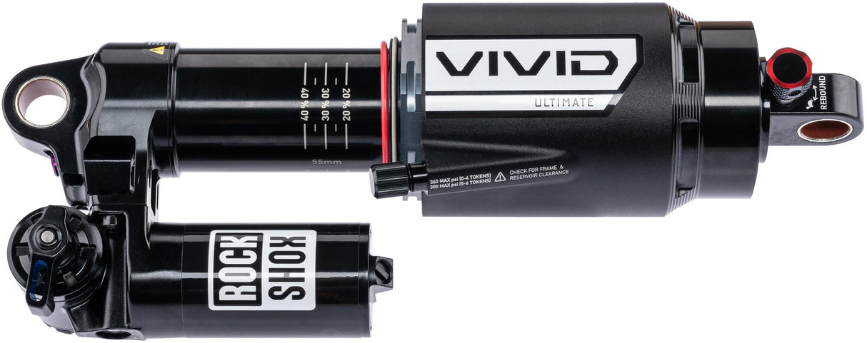 RockShox Stoßdämpfer Vivid Ultimate RC2T Hinterradstoßdämpfer RS Vivid Ult. rc2t 210x55mm