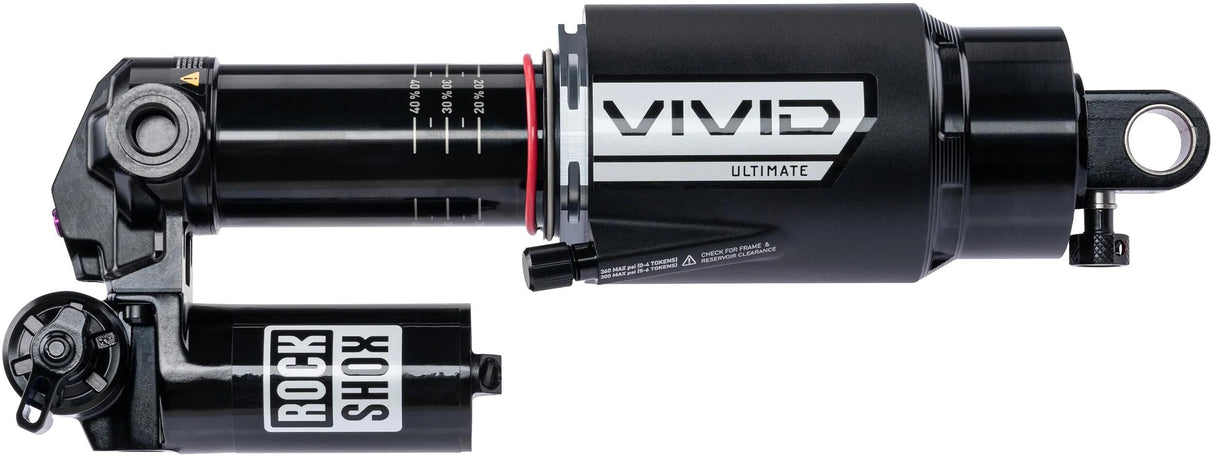 RockShox Stoßdämpfer Vivid Ultimate RC2T Hinterradstoßdämpfer RS Vivid Ult. RC2T 205 x 65 mm