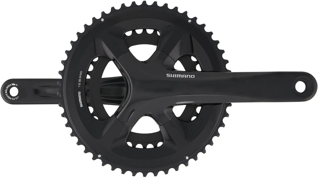 Shimano Kurbelgarnitur 105 fc-rs510 Kurbelgarnitur Shim.105 fcrs510 36 52t.175mm ht2 11sp