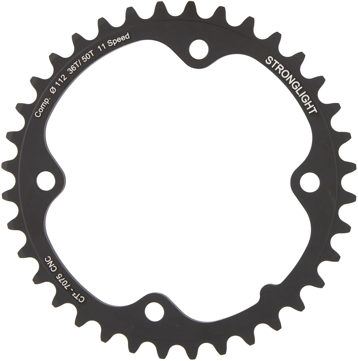 Stronglight Kettenblatt CT2 Mod. 17 Kettenblatt stark. ct2 36t innere Cer.-Tefl.-Beschichtung.