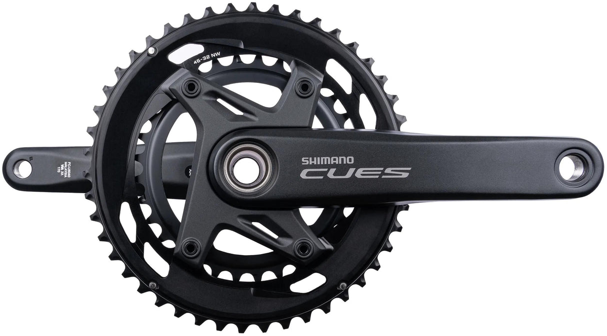 Shimano Kurbelgarnitur Cues fc-u6040-2 shim.krg u6040-2 46 32 170 sw 9 10f ht
