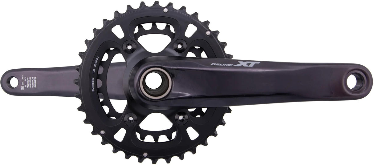 Shimano Kurbelgarnitur Deore XT FC-M8120 Kurbelgarnitur Shim.XT FCM8120 26 36t.170mm HT2 12sp.bo.