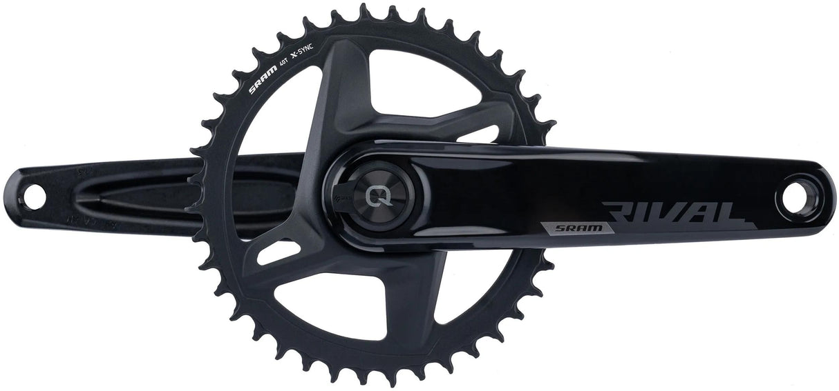 Sram Kurbelgarnitur Leistungsmesser Rival 1 Achsen Kurbelgarnitur Leistungsmesser Rival 1 Achsen 40t 175mm