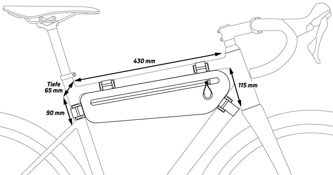 Zefal Zéfal Z Adventure C3 Rahmentasche
