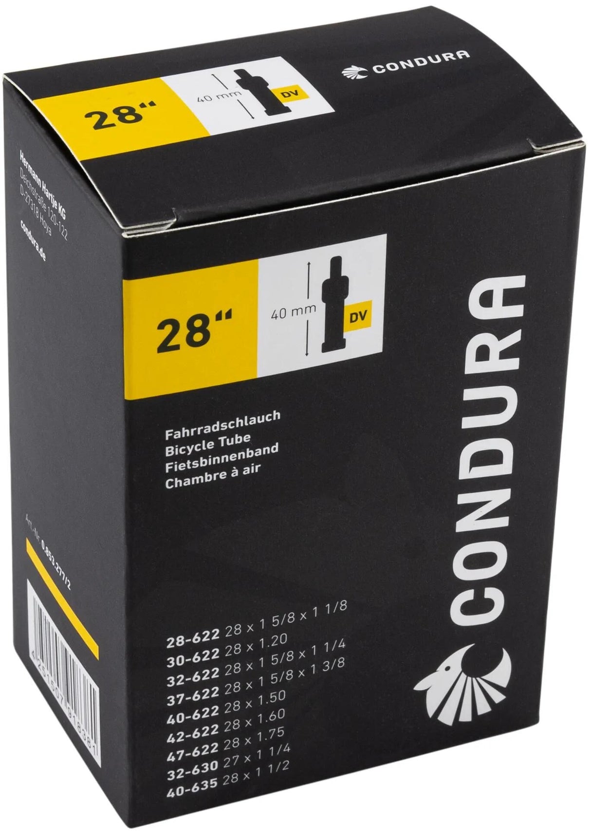 Condura-Schlauch - 28 Schlauch 28 DV40 28 47-622 635