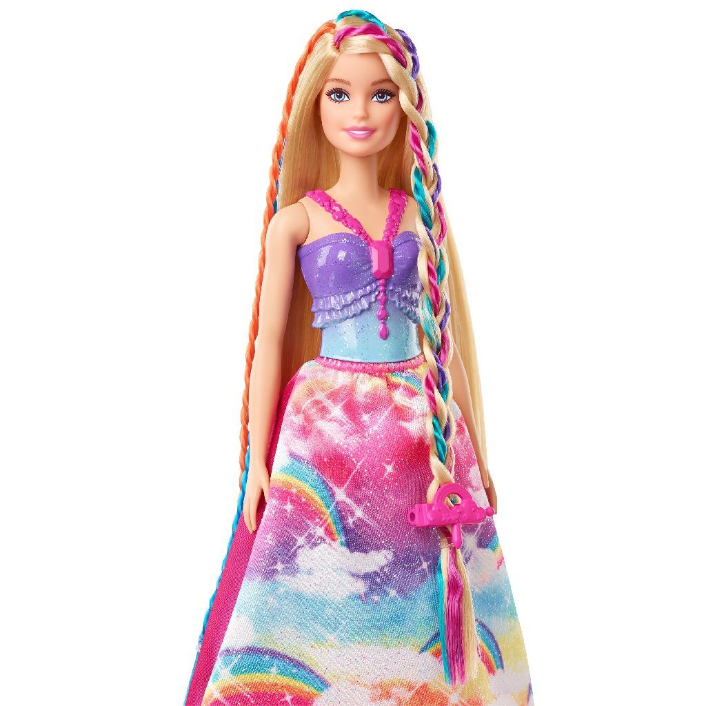 Barbie Dreamtopia Haarpflegepuppe + Zubehör