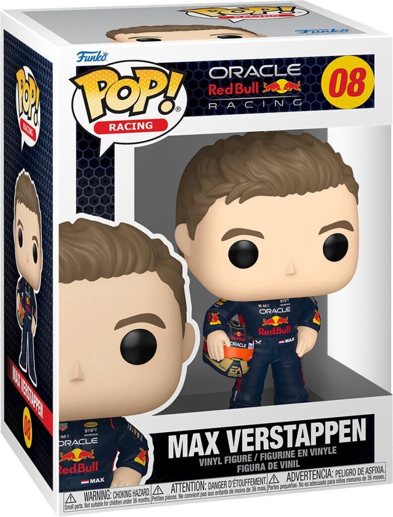Funko-Pop! Formel 1 Max Verstappen mit Helm