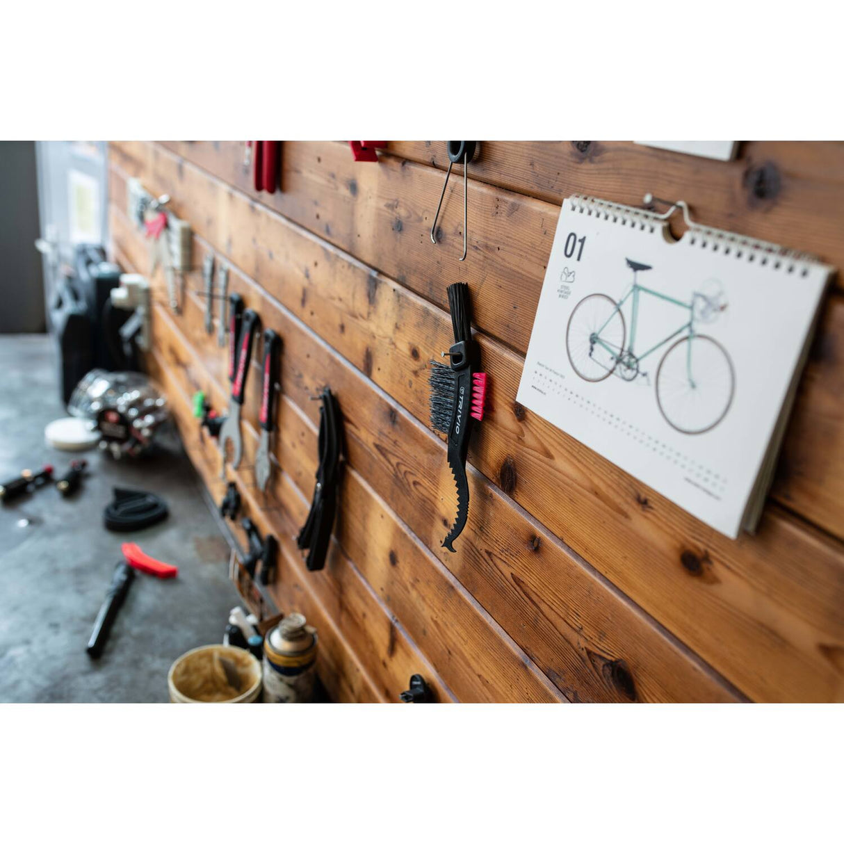 Trivio - Bürste für Kassetten- und Fahrradketten