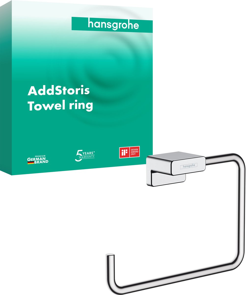 Hansgrohe addstoris Handtuchring Chrom