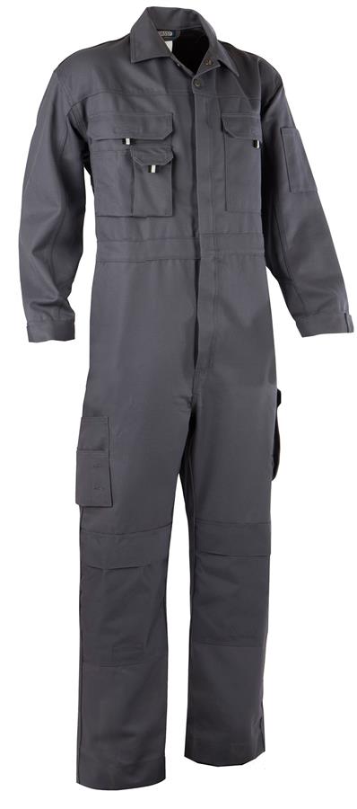 Dassy Overall Nimes Baumwolle grau l