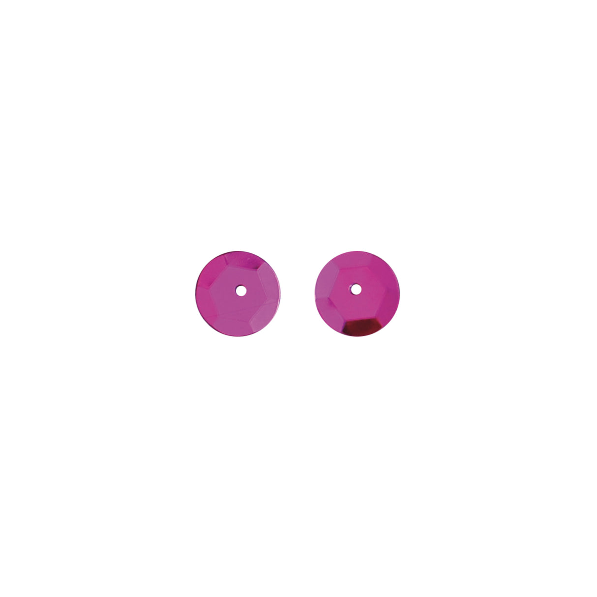 Darice • Pailletten ca. 5 mm, 800 Stück, leuchtend rosa