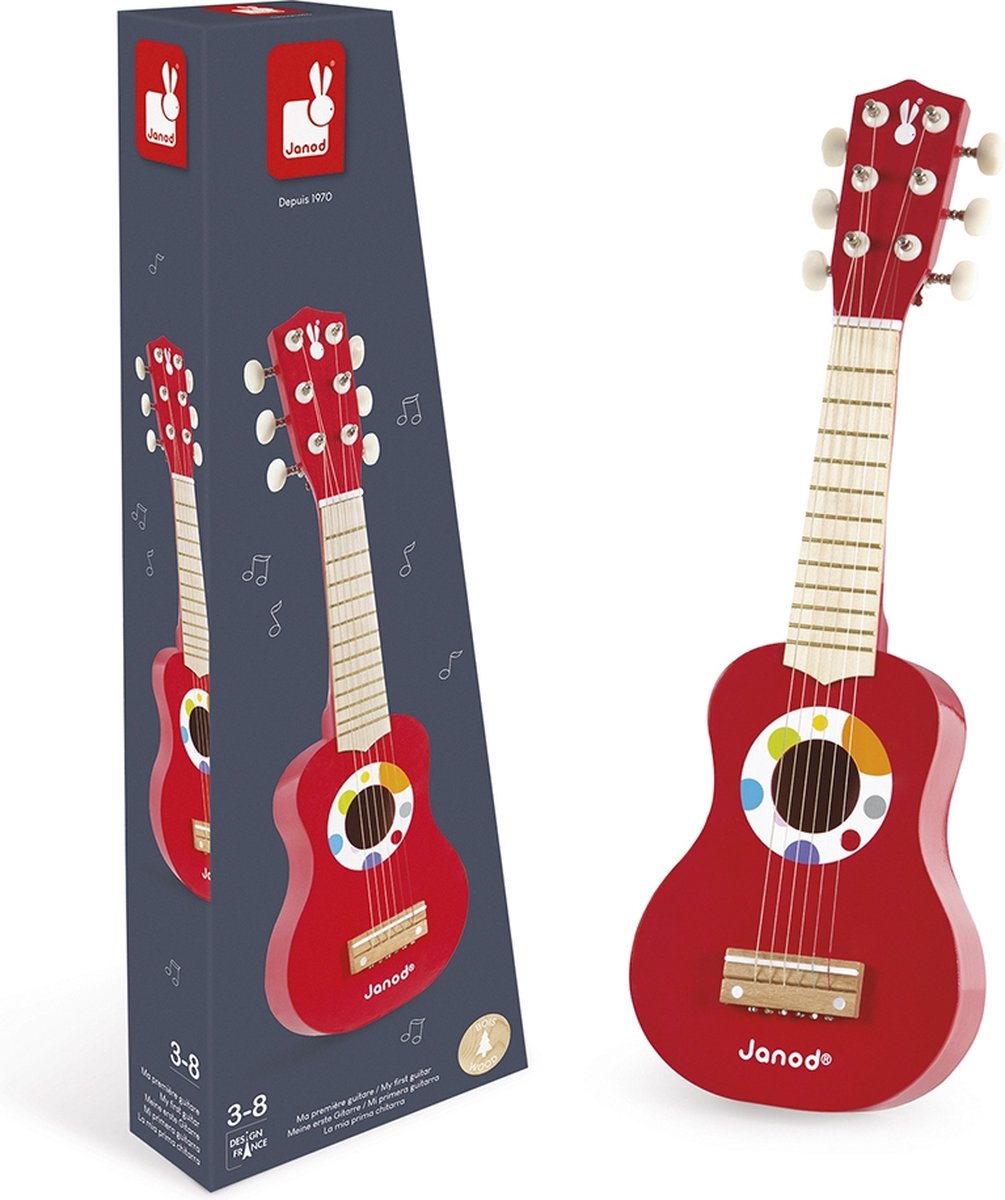 Janod - Konfetti - meine erste Gitarre - für kleine Musiker