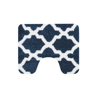 Toilettenvorleger Dutch House Toulon, 60 x 50 cm, Marineblau