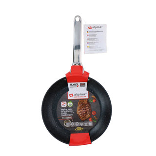 Alpina Antihaft-Bratpfanne 24 cm, alle Herdarten