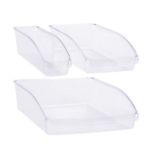 Excellent Houseware Kühlschrank-Aufbewahrungsbehälter 3-teilig | 2 Stk