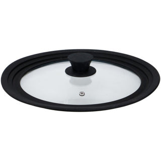 Alpina Glasdeckel mit Silikonrand 24 26 28 cm