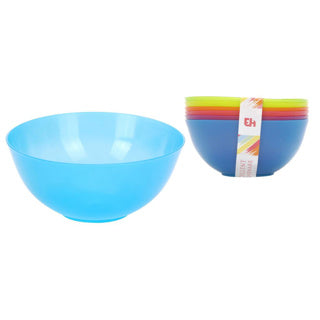 Excellent Houseware Kunststoffgeschirr 6 Stück sortiert | 6 Stück