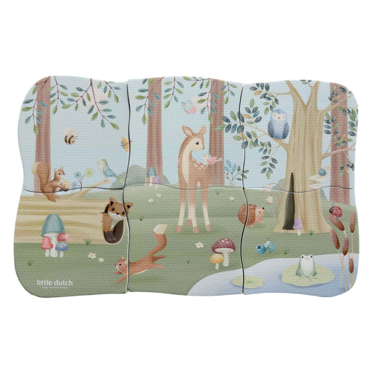 Little Dutch Forest Friends Badepuzzle