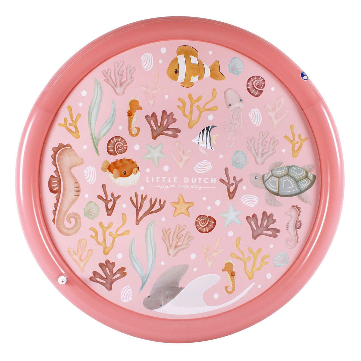 Little Dutch Ocean Dreams Wasserspielmatte rosa, 150 cm