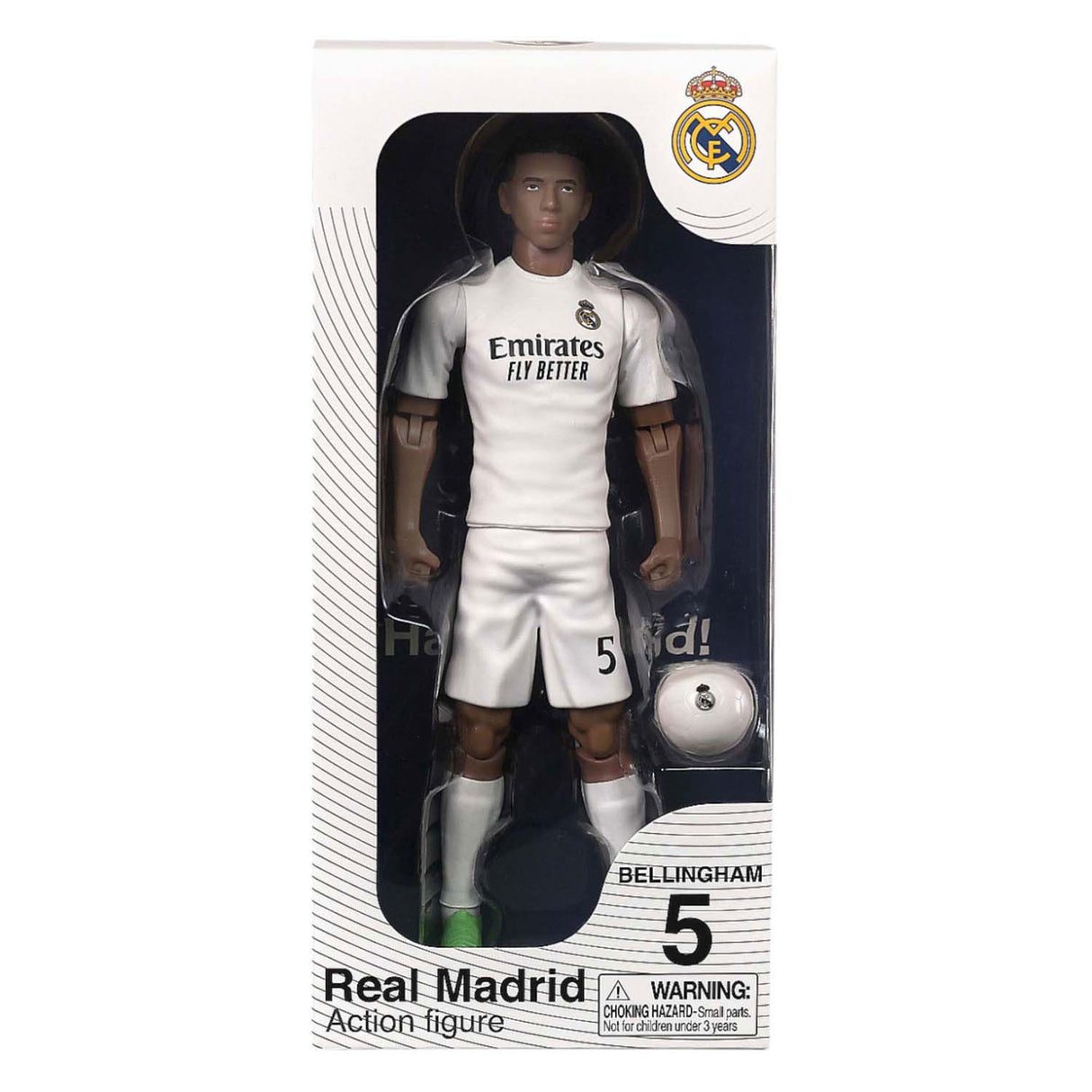 Fußballfigur Real Madrid Jude Bellingham, 20cm