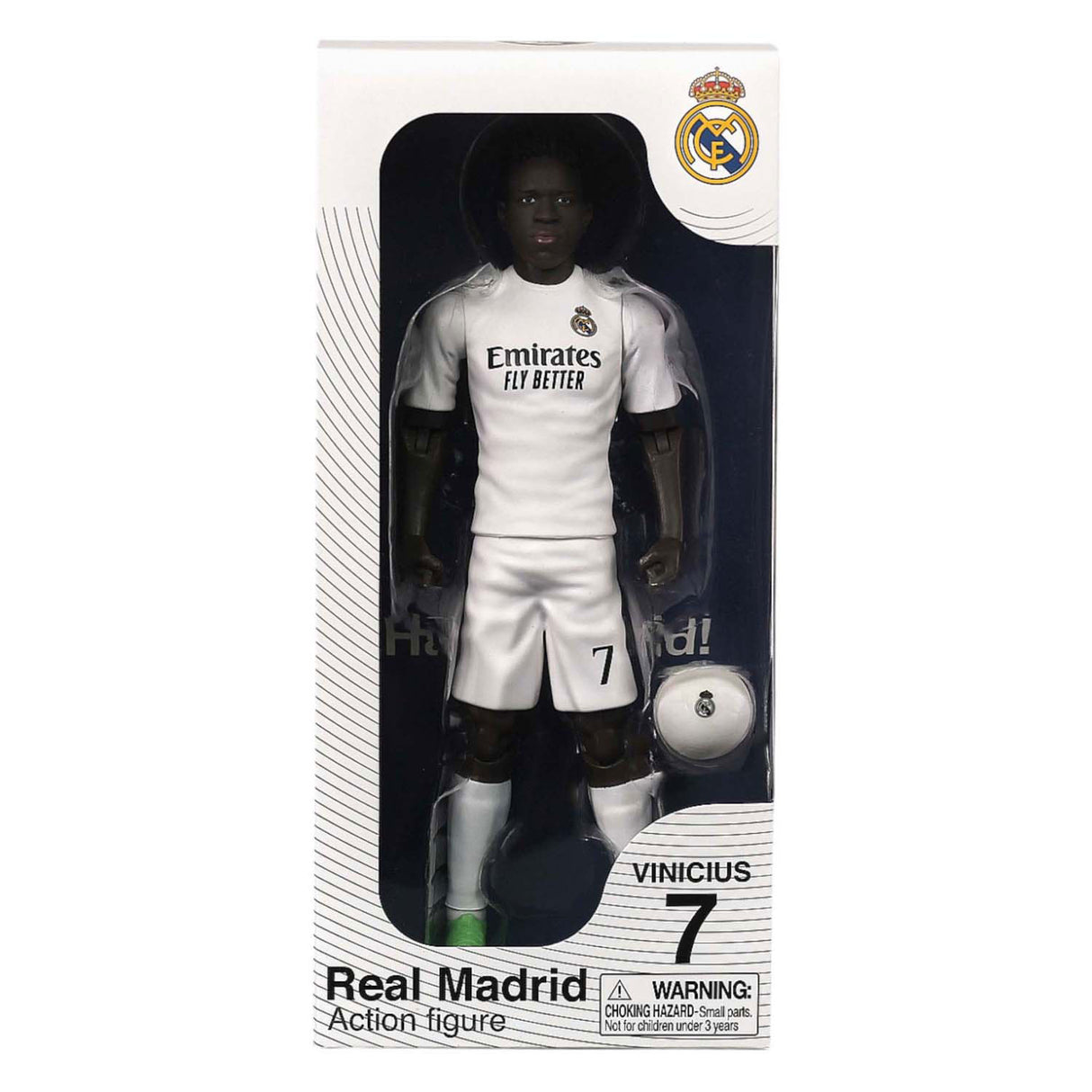 Fußballfigur Real Madrid Vinicius Junior, 20cm