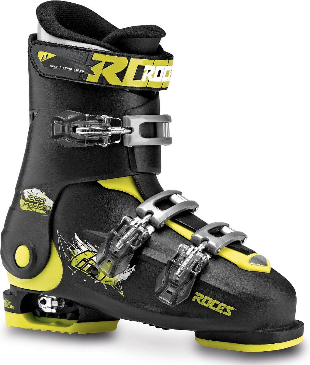 Roces - Idee frei - Skischuhe - Kinder - 22,5-25,5 (36-40) - Schwarz - Grün