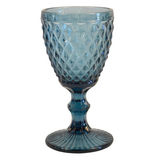 Diamond Weinglas 20cl blau | 6 Stück